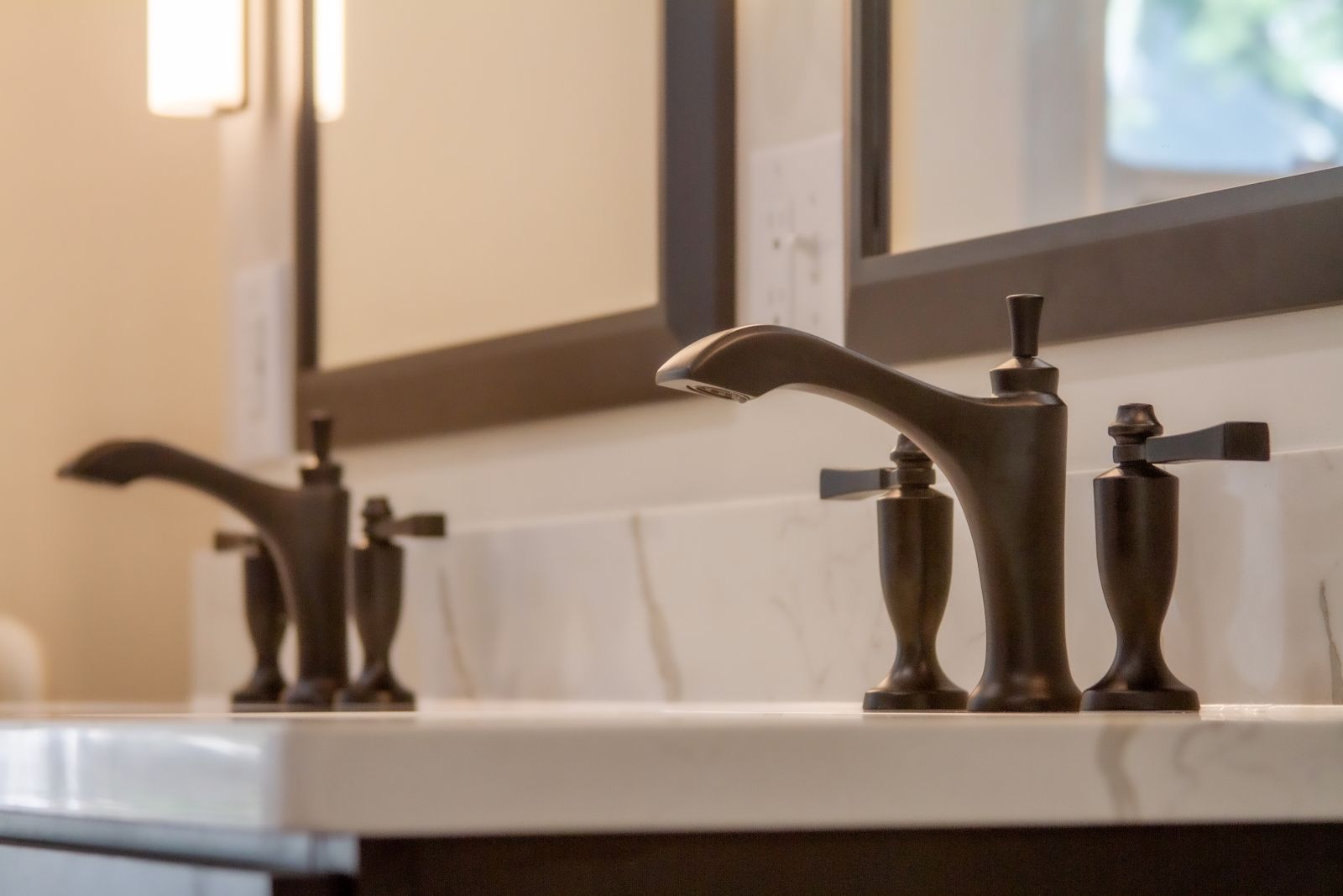 Lancaster-custom-shower-matte-black-vanity-quartz