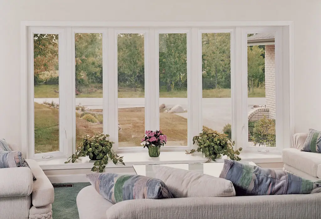 White Bow Window